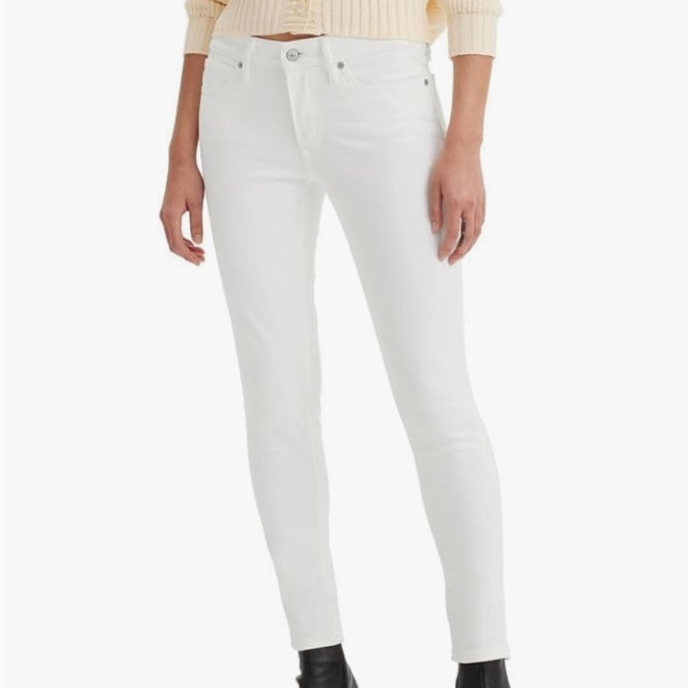 Levi's Women's Crisp White Skinny Jeans